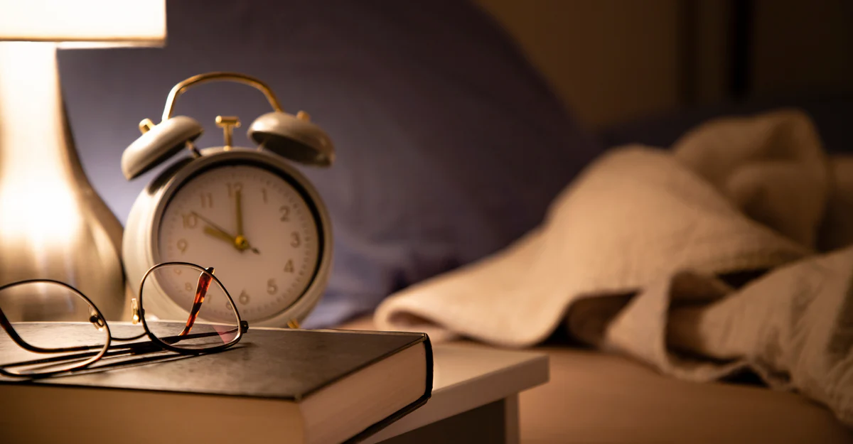 Evening relaxation and preparation setting